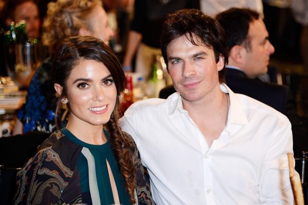 Nikki Reed and Ian Somerhalder
