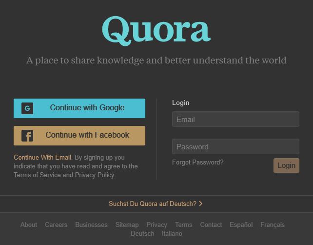 dark mode on google chrome example page