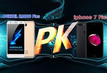 OUKITEL K6000 Plus vs iPhone 7 Plus Charging Speed
