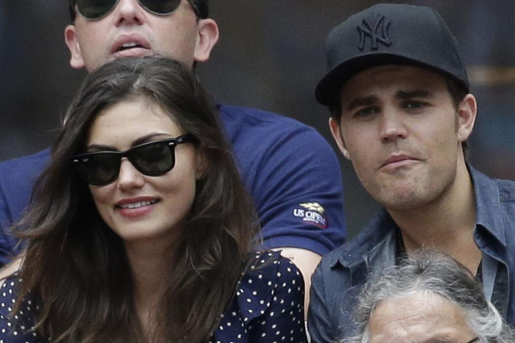 UPI.com Paul Wesley and Phoebe Tonkin