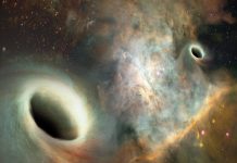 orbiting supermassive blackholes