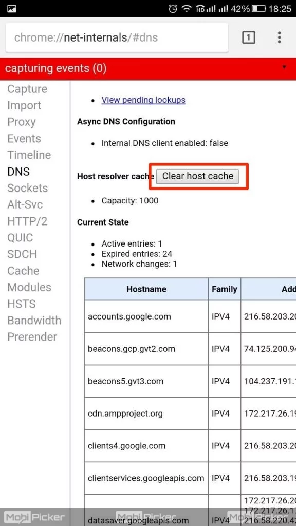 DNS_PROBE_FINISHED_BAD_CONFIG Android
