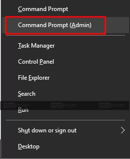 how to open command prompt admin in windows 10