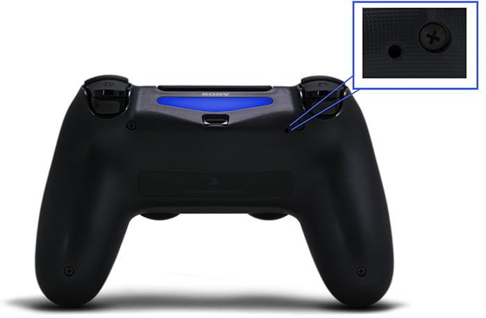 reset ps4 controller to fix ps4 controller not charging issue