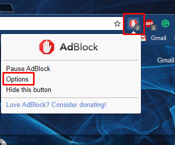 AdBlock not working on YouTube