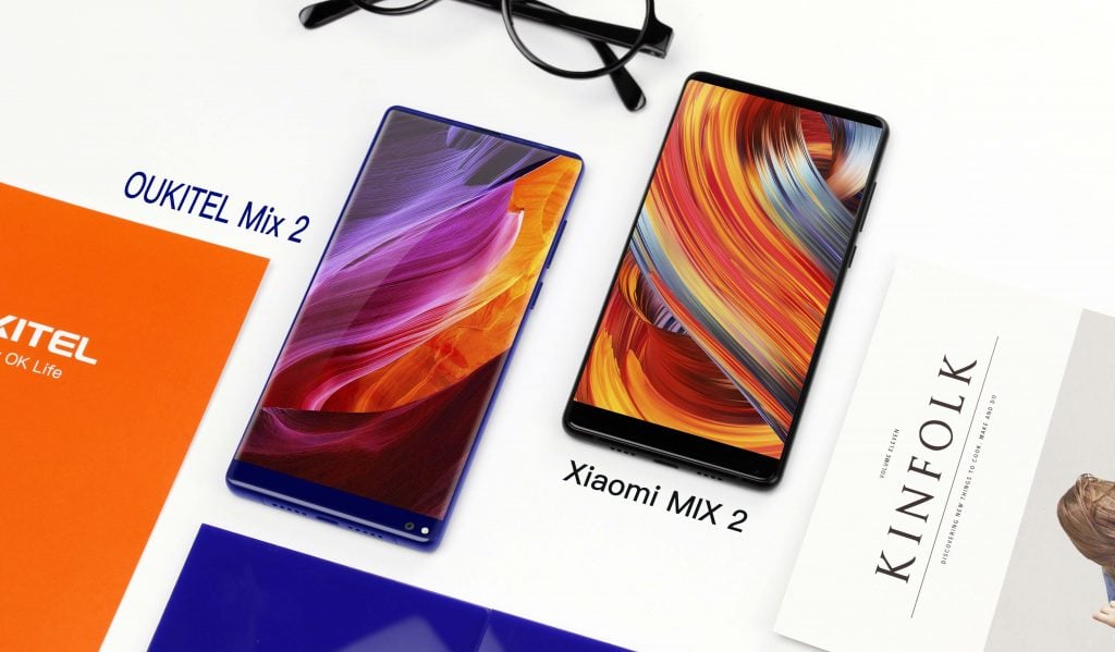 oukitel mix 2 vs mi mix 2