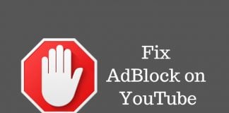 adblock not working on youtube