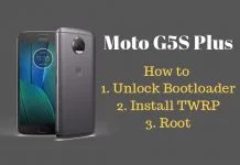 how to root moto g5s plus