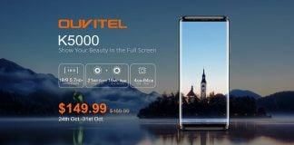 OUKITEL K5000 Presale Kick Starts; Available for $150 for a Limited Time