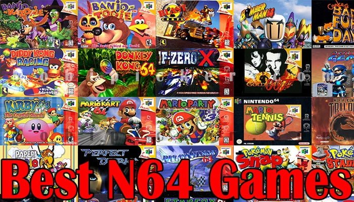 list of n64 games