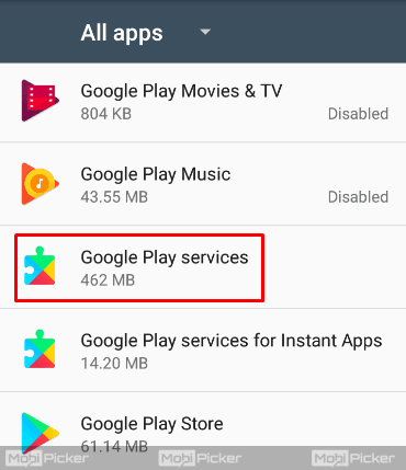 how to fix unfortunately the process com.google.process.gapps has stopped