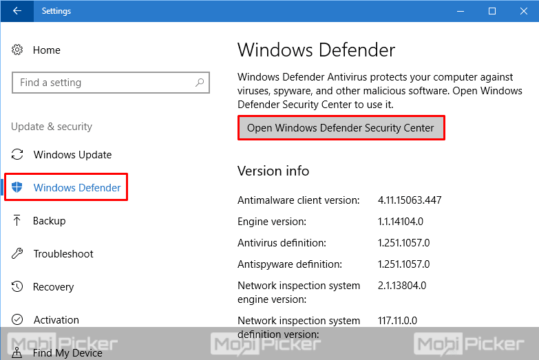 msmpeng.exe antimalware service executable