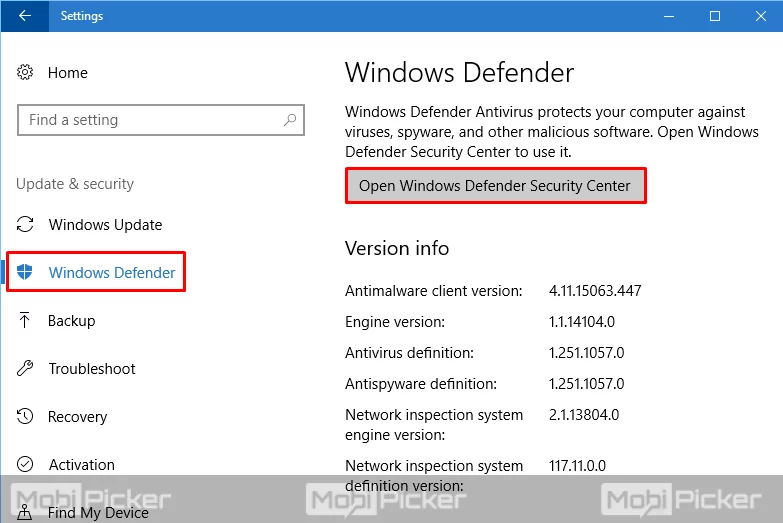 msmpeng.exe antimalware service executable