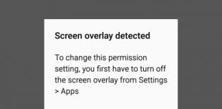 how to turn off screen overlay
