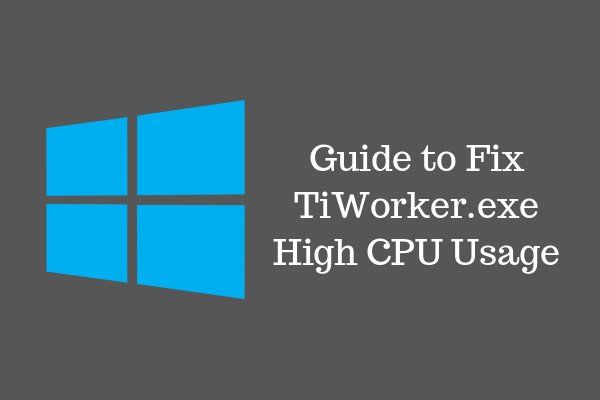 windows modules installer worker