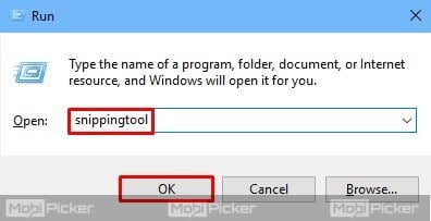 windows 10 snipping tool