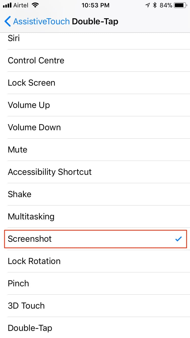 how to take screenshot on iphone x