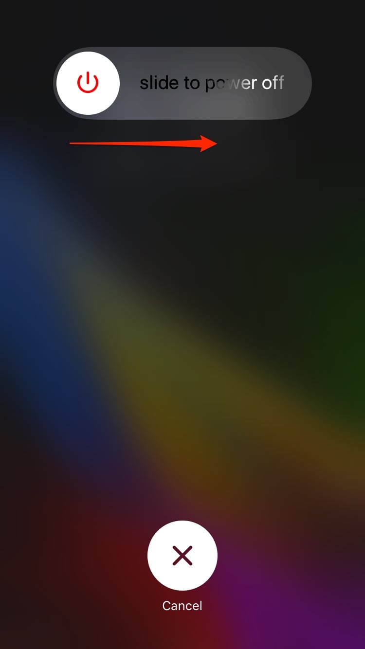 how to turn off iphone x